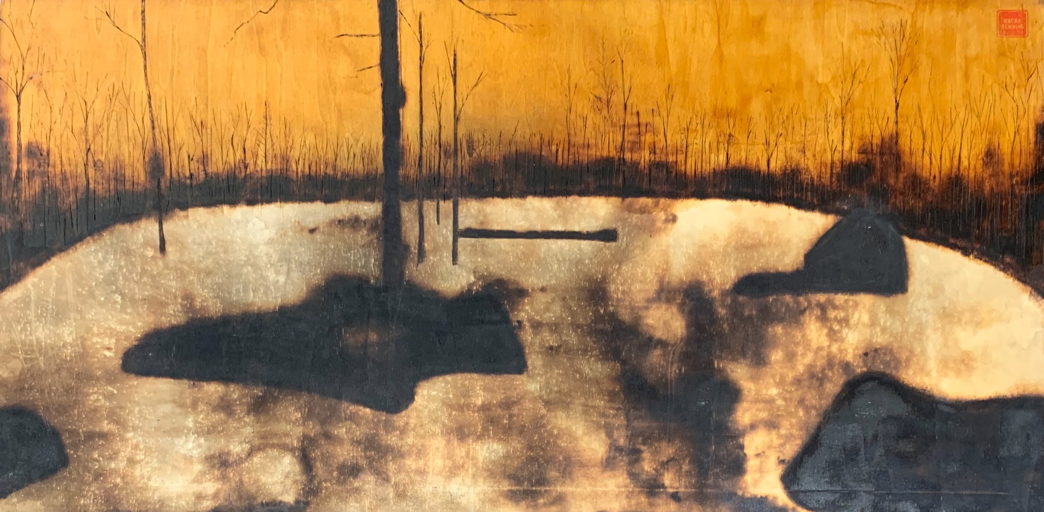Firescape05, Arbeit aus der Werkgruppe Firescapes