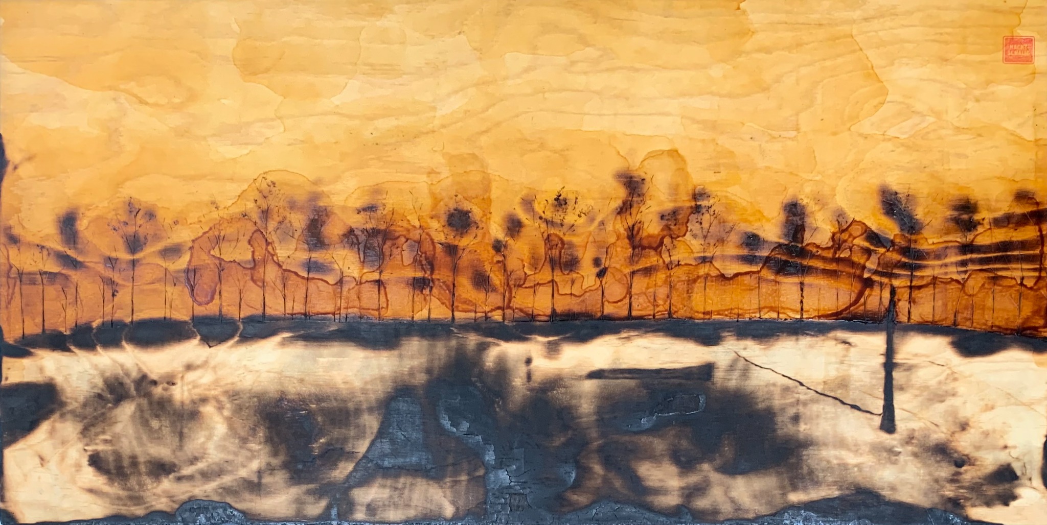 Firescape06, Arbeit aus der Werkgruppe Firescapes