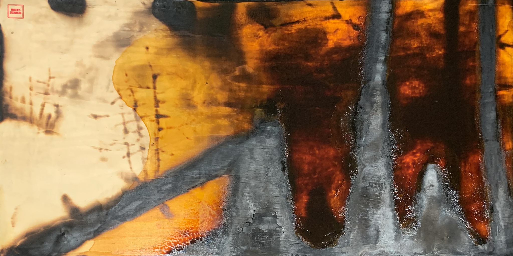 Firescape08, Arbeit aus der Werkgruppe Firescapes