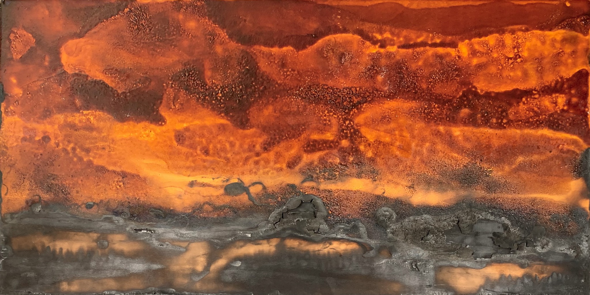 Firescape09, Arbeit aus der Werkgruppe Firescapes
