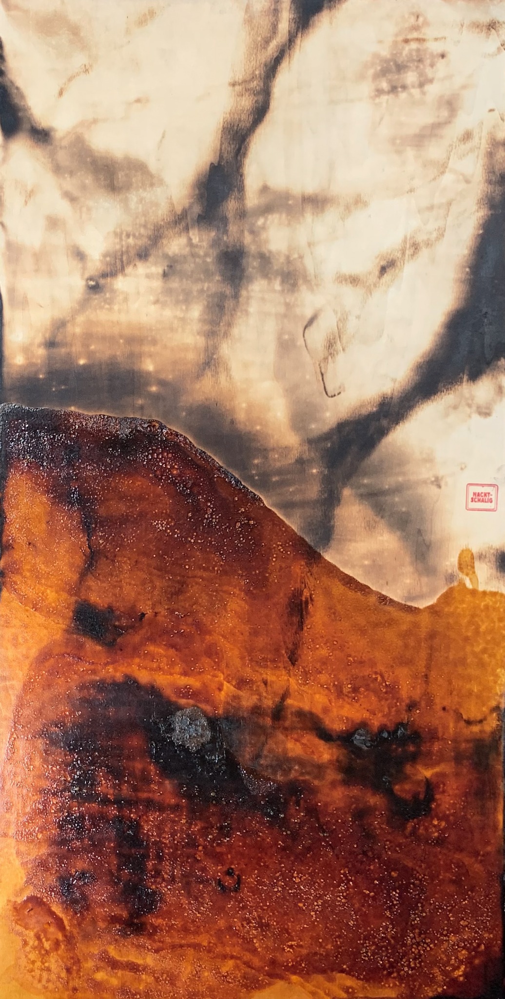 Firescape11, Arbeit aus der Werkgruppe Firescapes